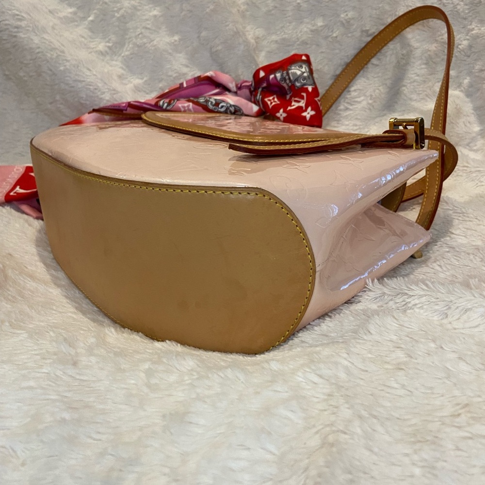 ❌SOLD❌ Louis Vuitton Vernis Monogram Biscayne Bay - Rose Ballerine - Picture 8 of 13